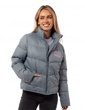 Dámské Bundy Russell Athletic Arch Logo Indigo | JCX-917204