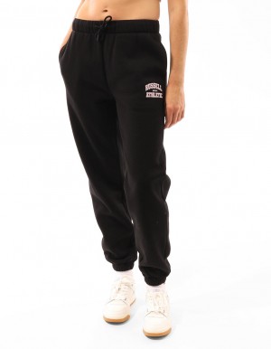 Dámské Track pants Russell Athletic Seattle Arch Baggy Černé | OAZ-947352