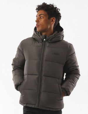 Pánské Bundy Russell Athletic Hampton Šedé | QXV-367841
