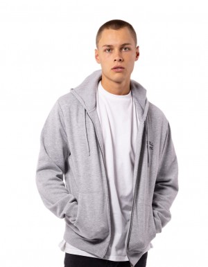 Pánské Bundy Russell Athletic Originals Small Arch Zip Šedé | ZIY-037925
