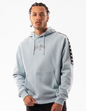 Pánské Mikina s Kapucí Russell Athletic Batten Blankyt | FMK-084276