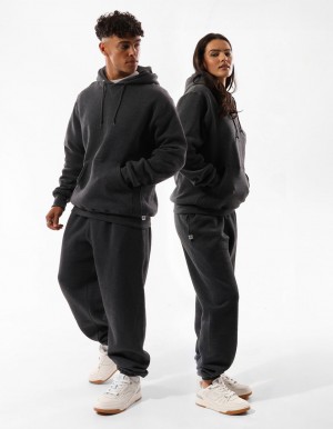 Pánské Mikina s Kapucí Russell Athletic Unisex Dri Černé | IHG-984206