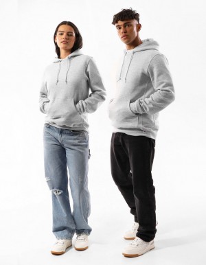 Pánské Mikina s Kapucí Russell Athletic Unisex Dri Šedé | MOZ-325749