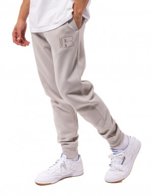 Pánské Track pants Russell Athletic Corp Inlay Logo Béžový | UJH-065128