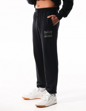 Pánské Track pants Russell Athletic Distressed Baseball Šedé | FRB-621435