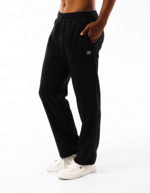 Pánské Track pants Russell Athletic Originals Straight Leg Černé | BOU-721940