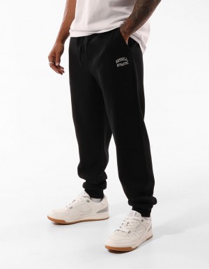 Pánské Track pants Russell Athletic Originals Small Arch Cuff Černé | FKT-741068