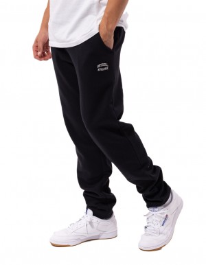 Pánské Track pants Russell Athletic Originals Open Leg Černé | DGX-249765