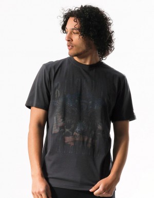 Pánské Tričko Russell Athletic Screaming Eagle Slouch Šedé | GHU-378249