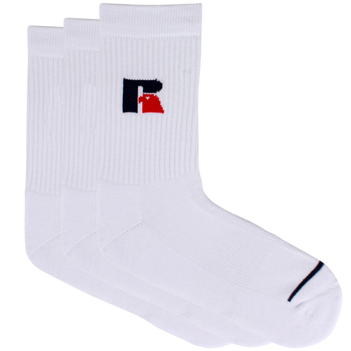 Accessories Ponožky Russell Athletic Classic3 Pack Bílé | QFE-613547