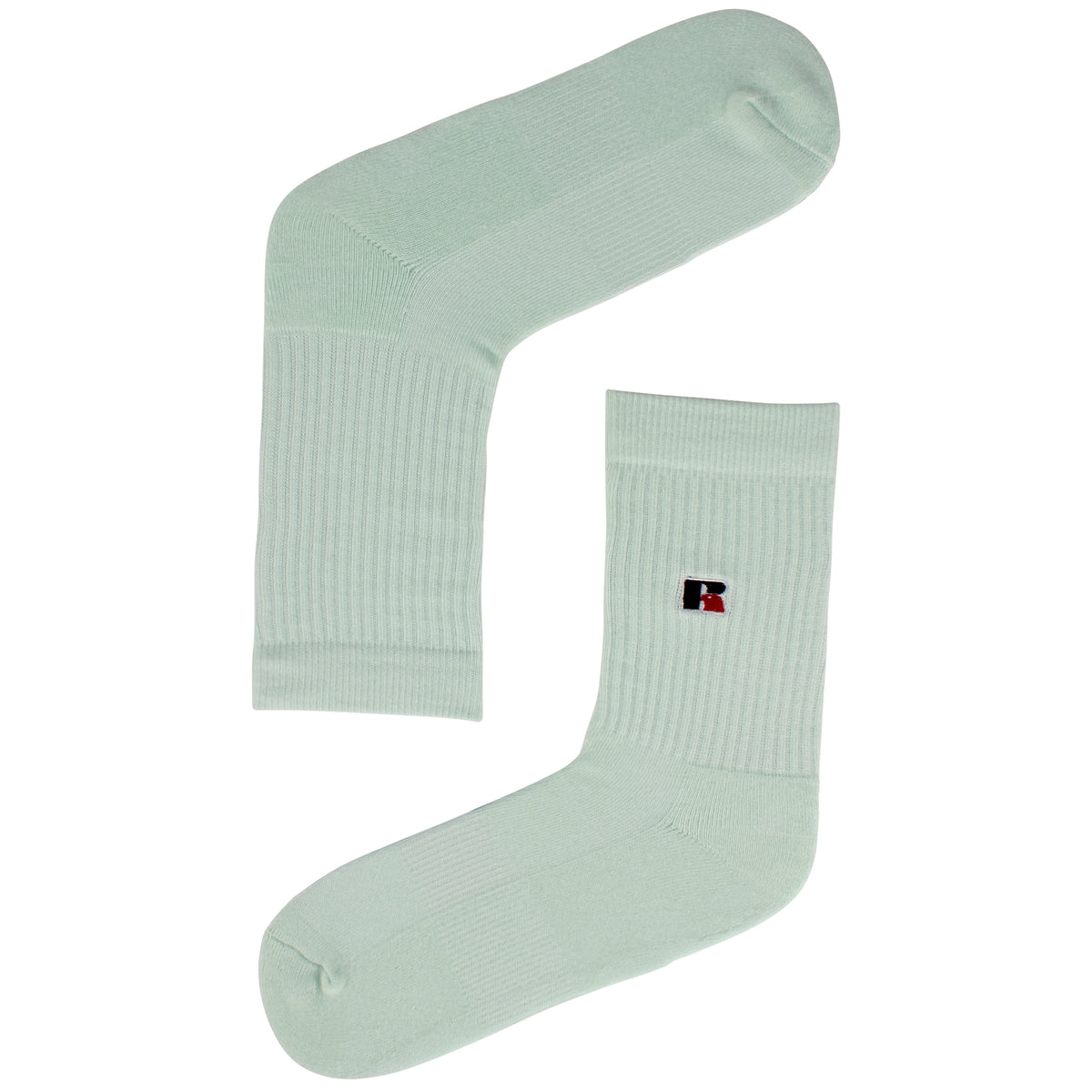 Accessories Ponožky Russell Athletic Essential Singles Šedé Zelene | IWD-294075