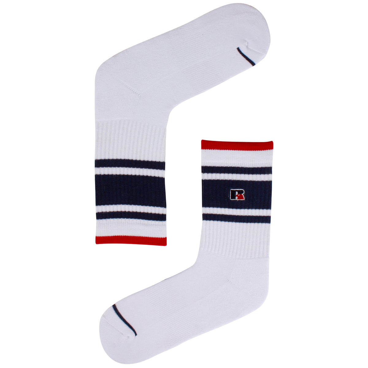 Accessories Ponožky Russell Athletic Essential Atlanta Fashion Bílé Tmavě Blankyt | JPN-538746