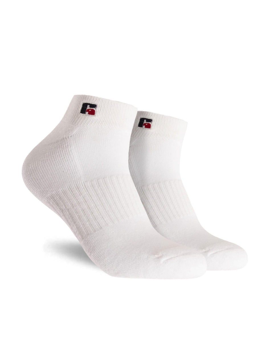 Accessories Ponožky Russell Athletic Low Cut3 Pack Bílé | PRE-713259