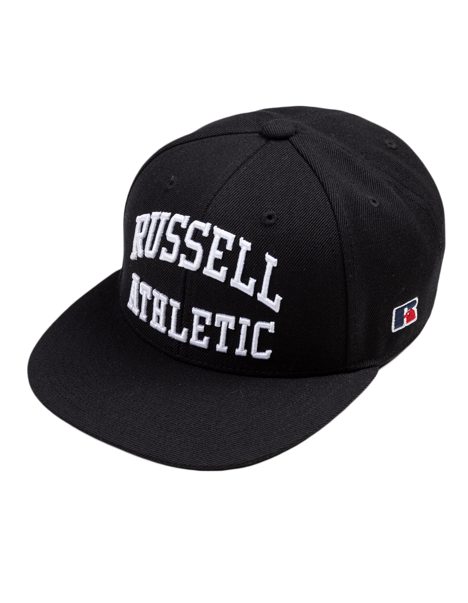 Accessories Čepice Russell Athletic Arch Logo Snap Back 3D Embroidered Černé | GYK-026945