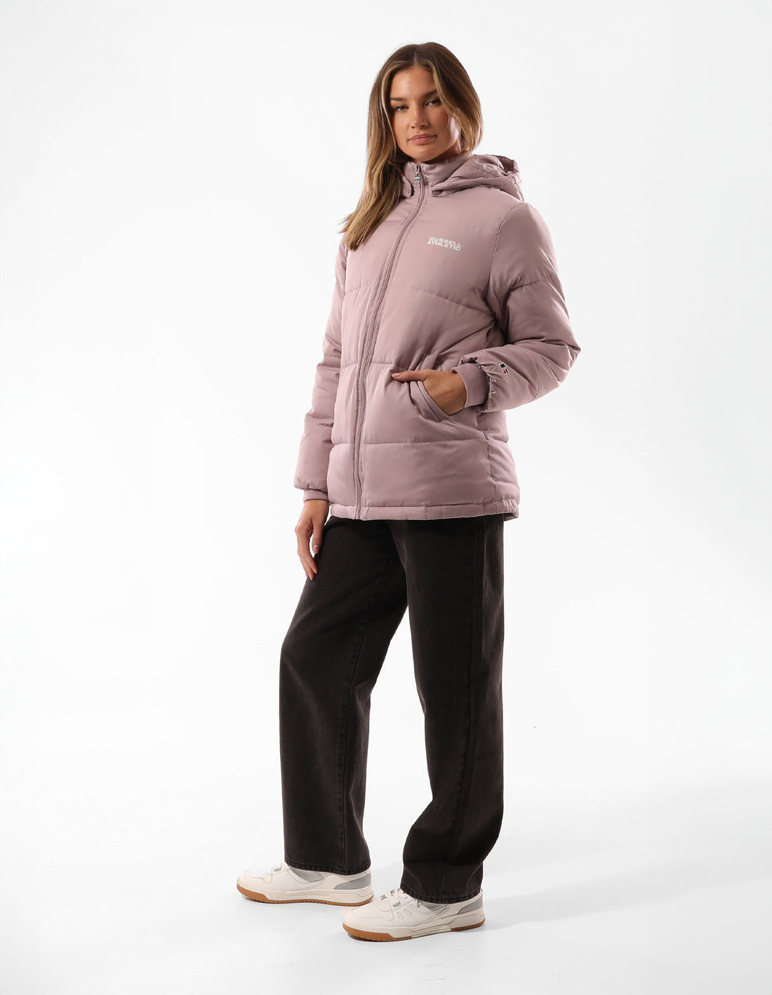 Dámské Bundy Russell Athletic Tribecca Světle Růžové Růžové | XBV-746025