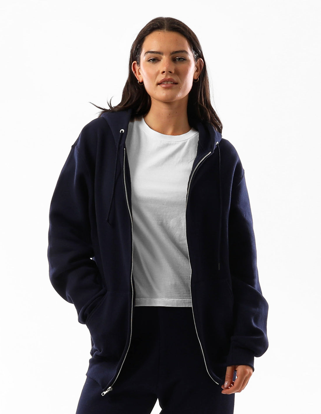 Dámské Bundy Russell Athletic Unisex Dri Tmavě Blankyt | NOI-840175