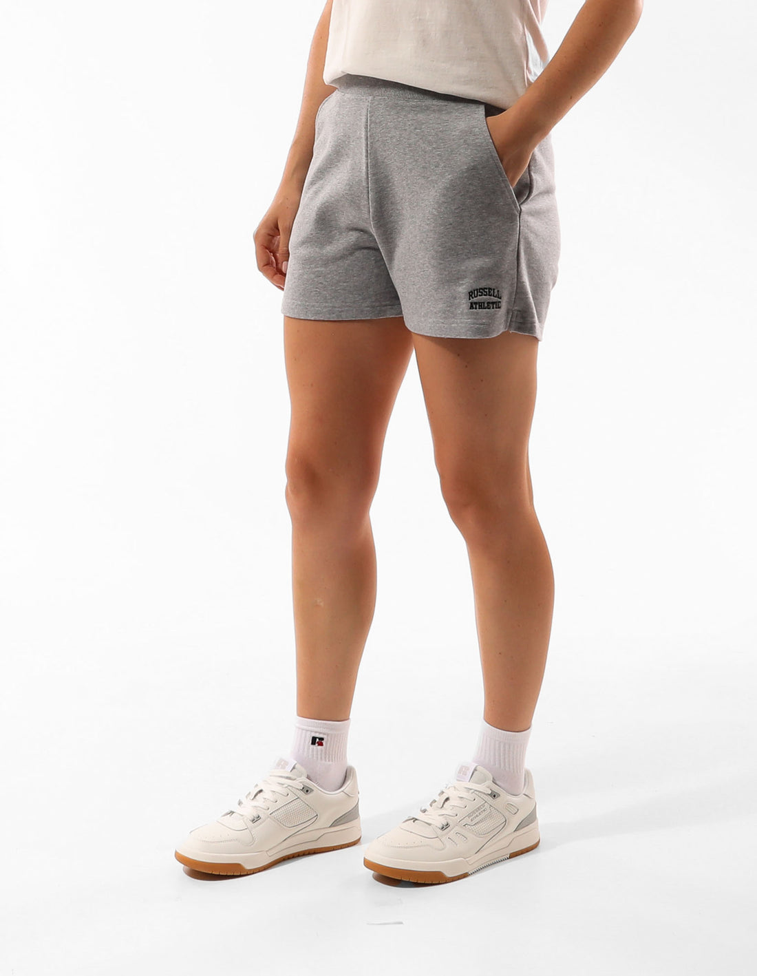 Dámské Kraťasy Russell Athletic Originals Šedé | COW-407518