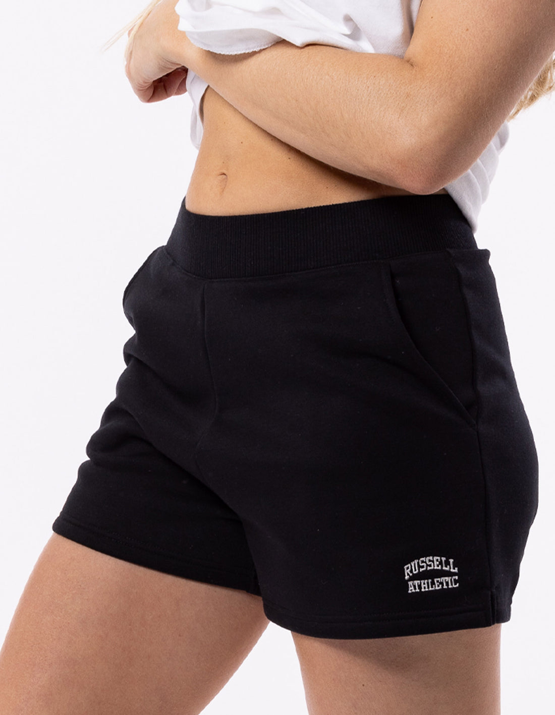 Dámské Kraťasy Russell Athletic Originals Černé | XOU-154379
