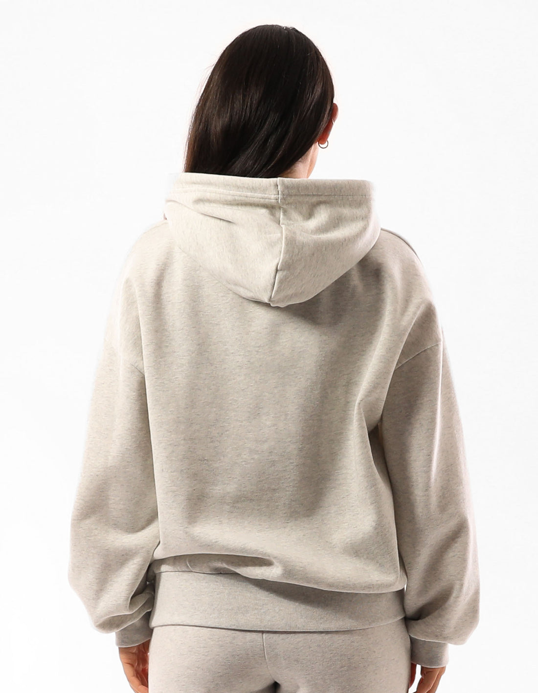 Dámské Mikina s Kapucí Russell Athletic Houston Oversized Béžový | UDA-710348