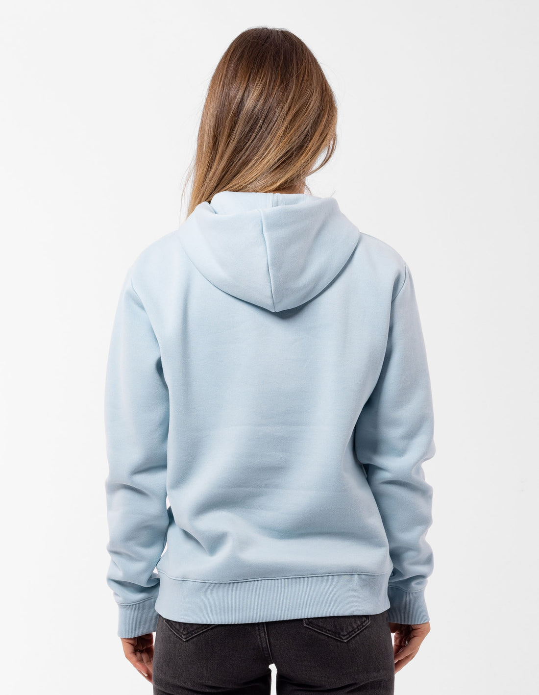Dámské Mikina s Kapucí Russell Athletic Modern Tonal Světle Blankyt | AYW-065238