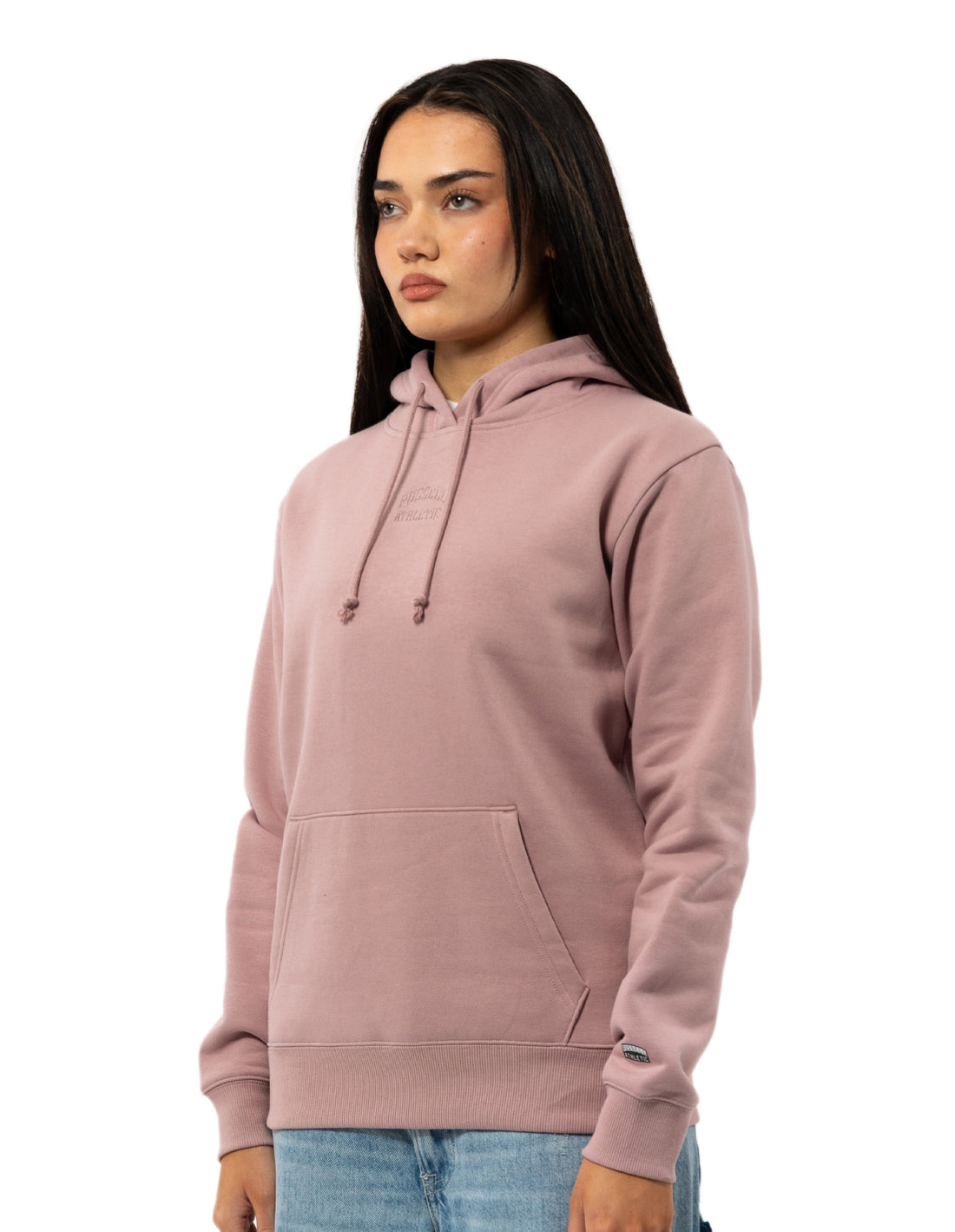 Dámské Mikina s Kapucí Russell Athletic Originals Embriodered Růžové | PKT-571032