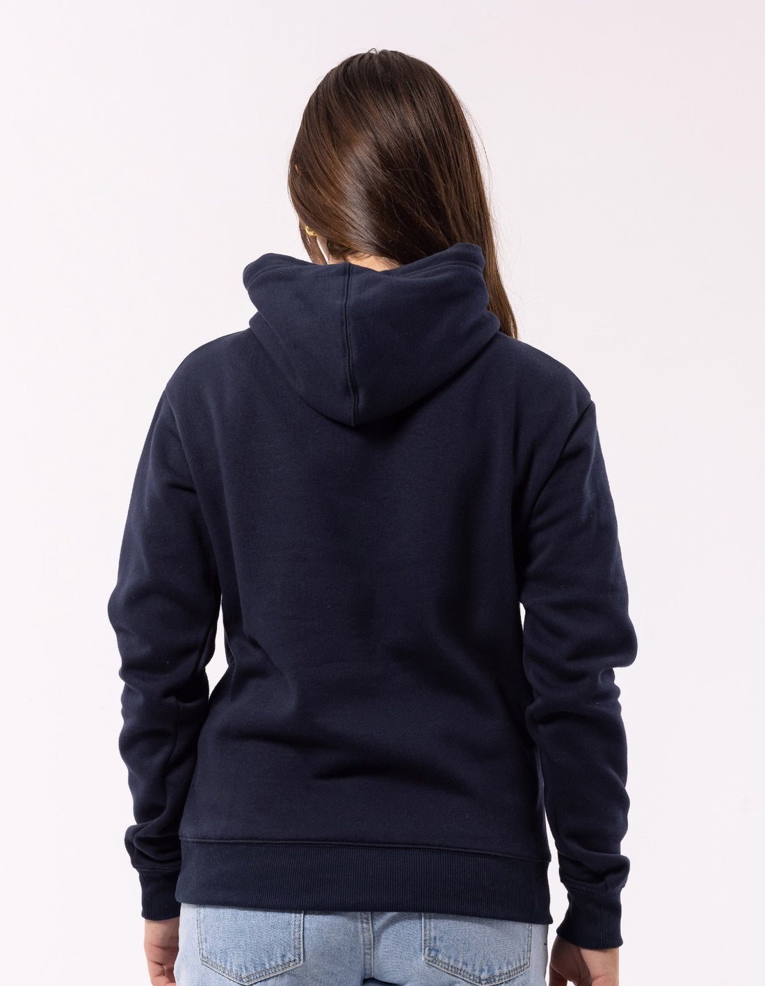 Dámské Mikina s Kapucí Russell Athletic Originals Embriodered Tmavě Blankyt | XEU-028641
