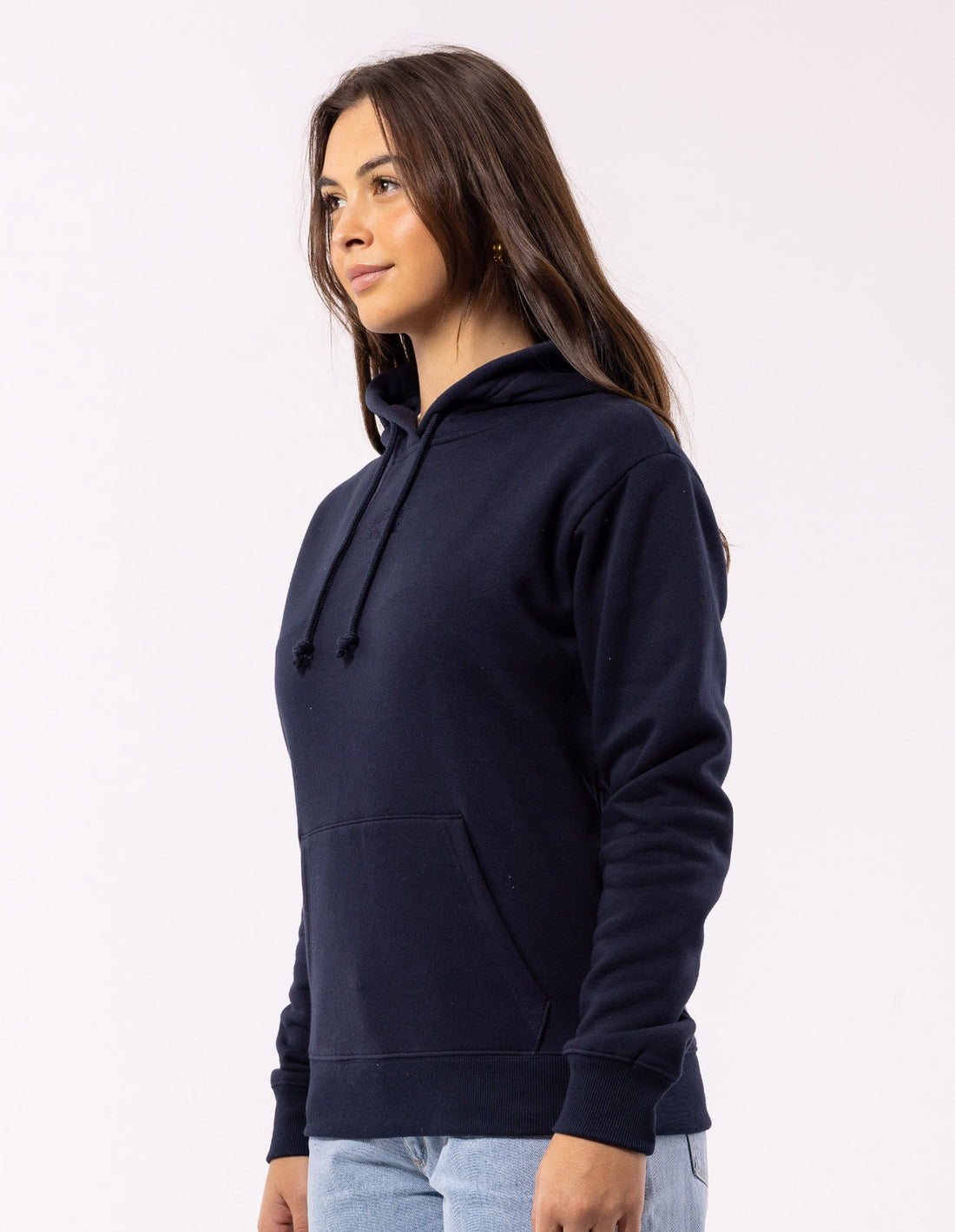 Dámské Mikina s Kapucí Russell Athletic Originals Embriodered Tmavě Blankyt | XEU-028641