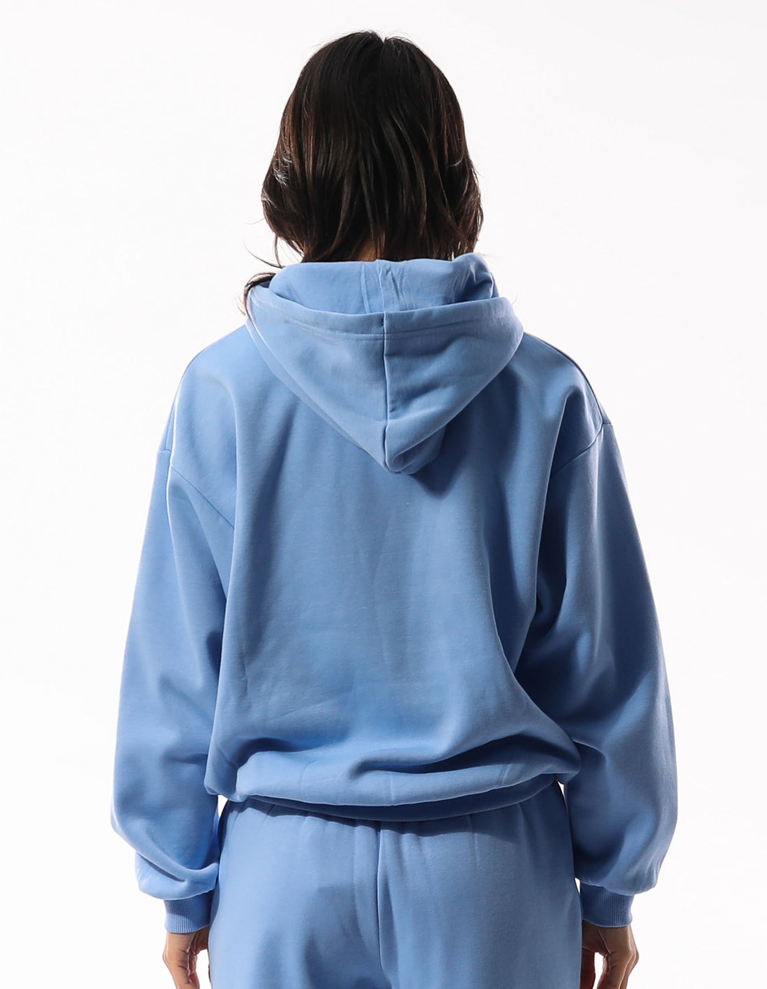 Dámské Mikina s Kapucí Russell Athletic R Logo Blankyt | CMU-970863