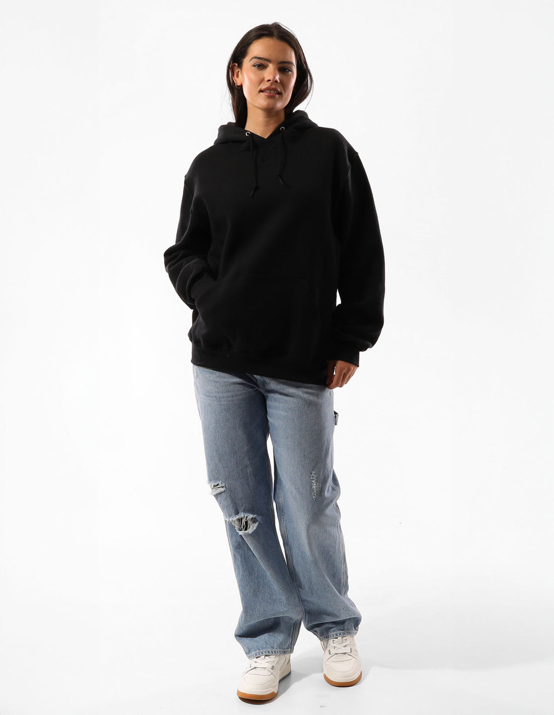 Dámské Mikina s Kapucí Russell Athletic Unisex Dri Černé | BKO-205316