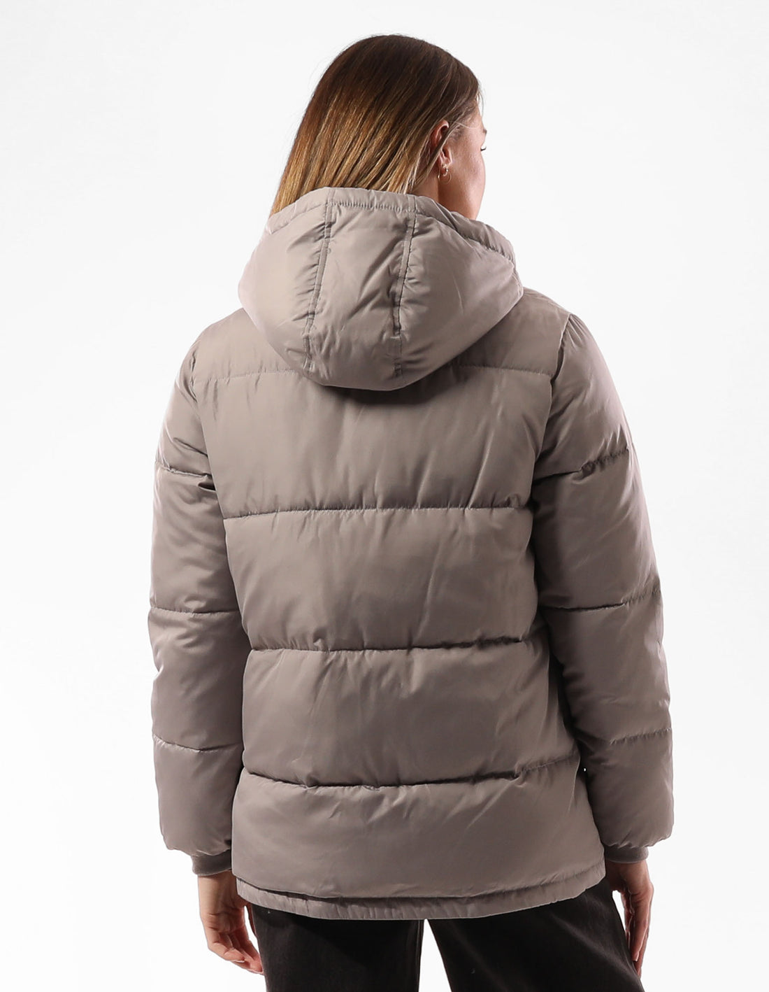 Dámské Puffer Bunda Russell Athletic Tribecca Šedé Hnědé | VFE-824709