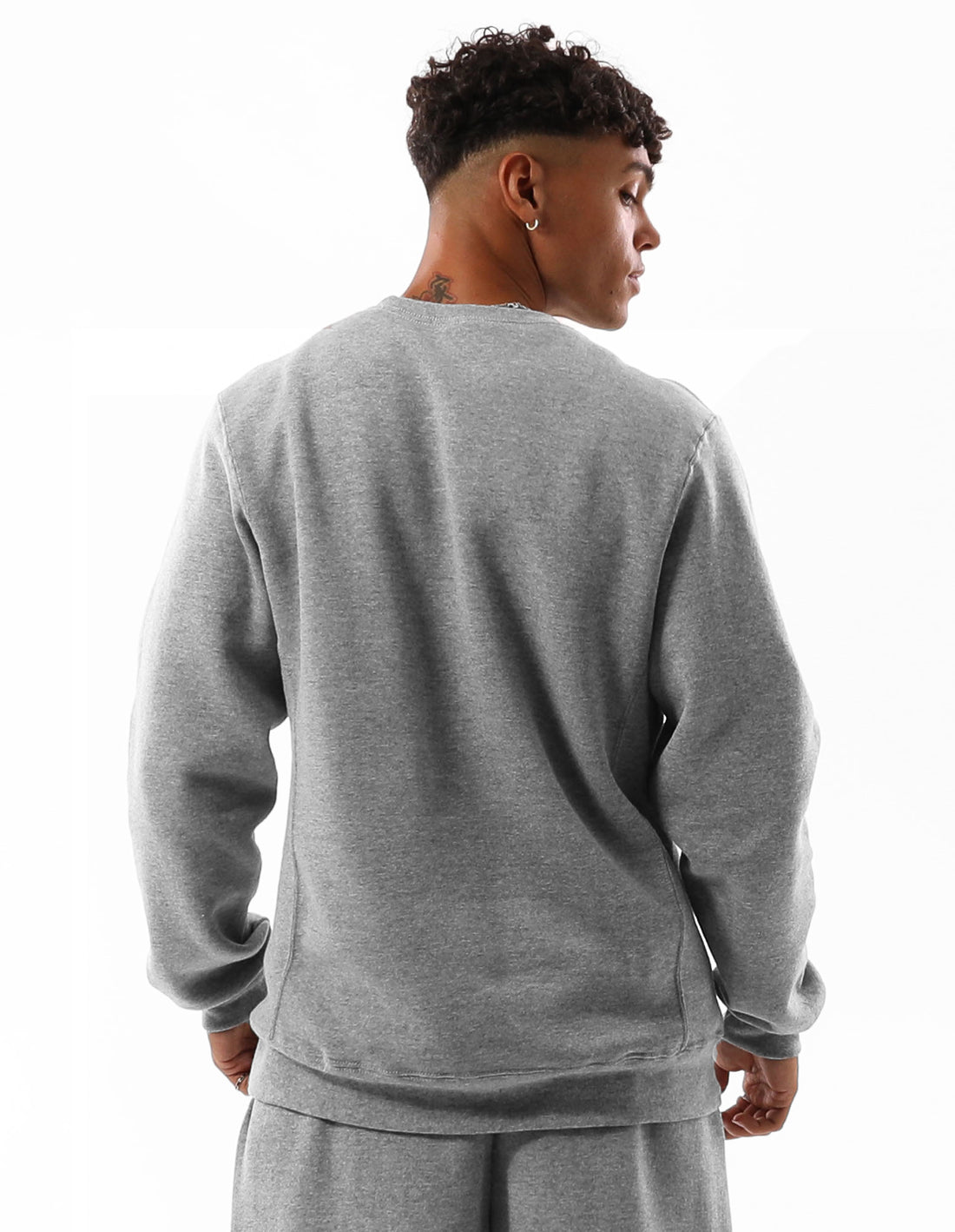 Dámské Svetr S Výstřihem Do Posádky Russell Athletic Unisex Dri Šedé | UTY-536781