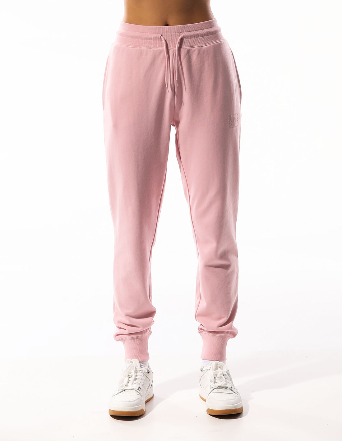 Dámské Track pants Russell Athletic Inlay Logo Unbrushed Růžové | LGX-482710