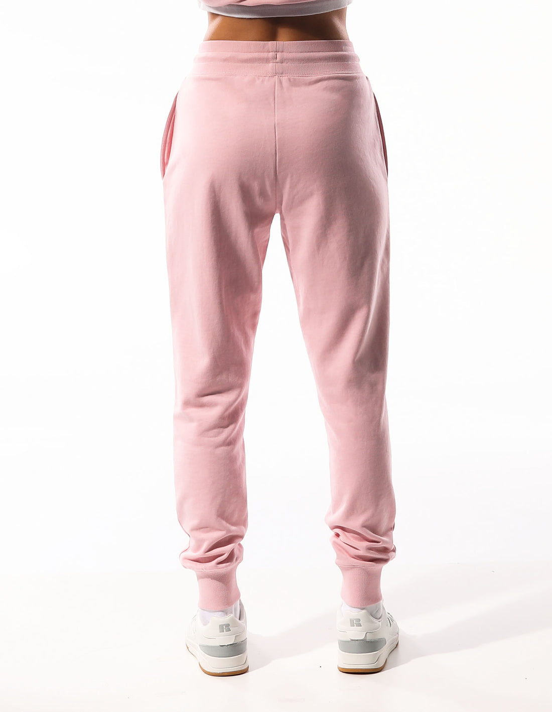 Dámské Track pants Russell Athletic Inlay Logo Unbrushed Růžové | LGX-482710