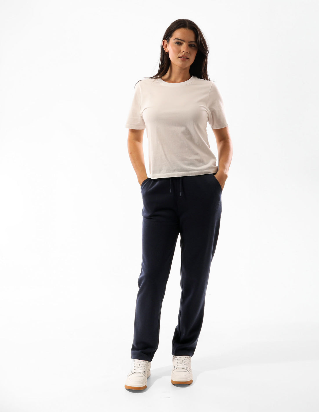 Dámské Track pants Russell Athletic Originals Small Arch Open Leg Tmavě Blankyt | TZJ-471329