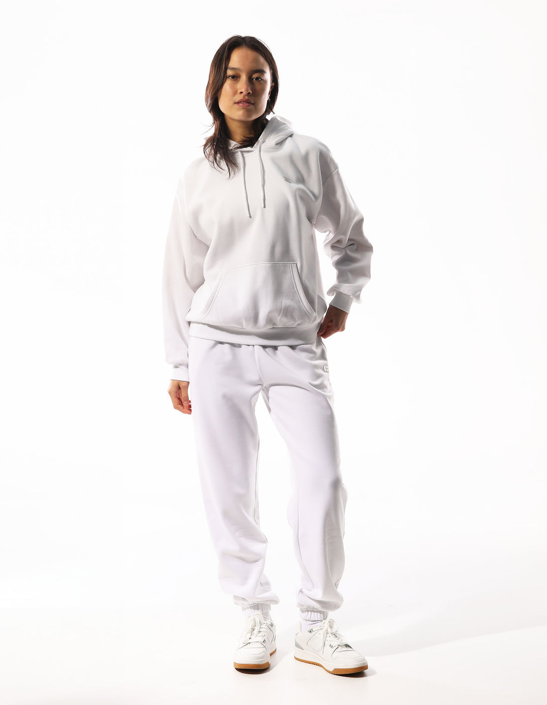 Dámské Track pants Russell Athletic R Logo Bílé | MDL-519480