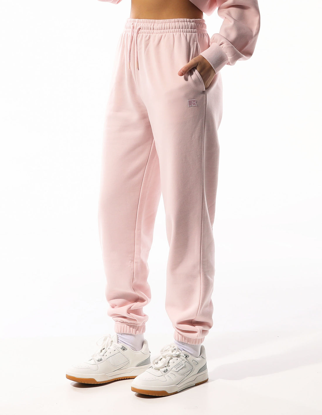Dámské Track pants Russell Athletic R Logo Růžové Růžové | NXY-396750