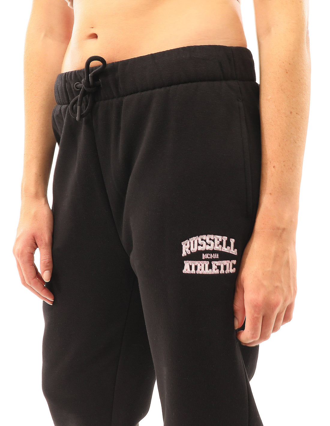 Dámské Track pants Russell Athletic Seattle Arch Baggy Černé | OAZ-947352