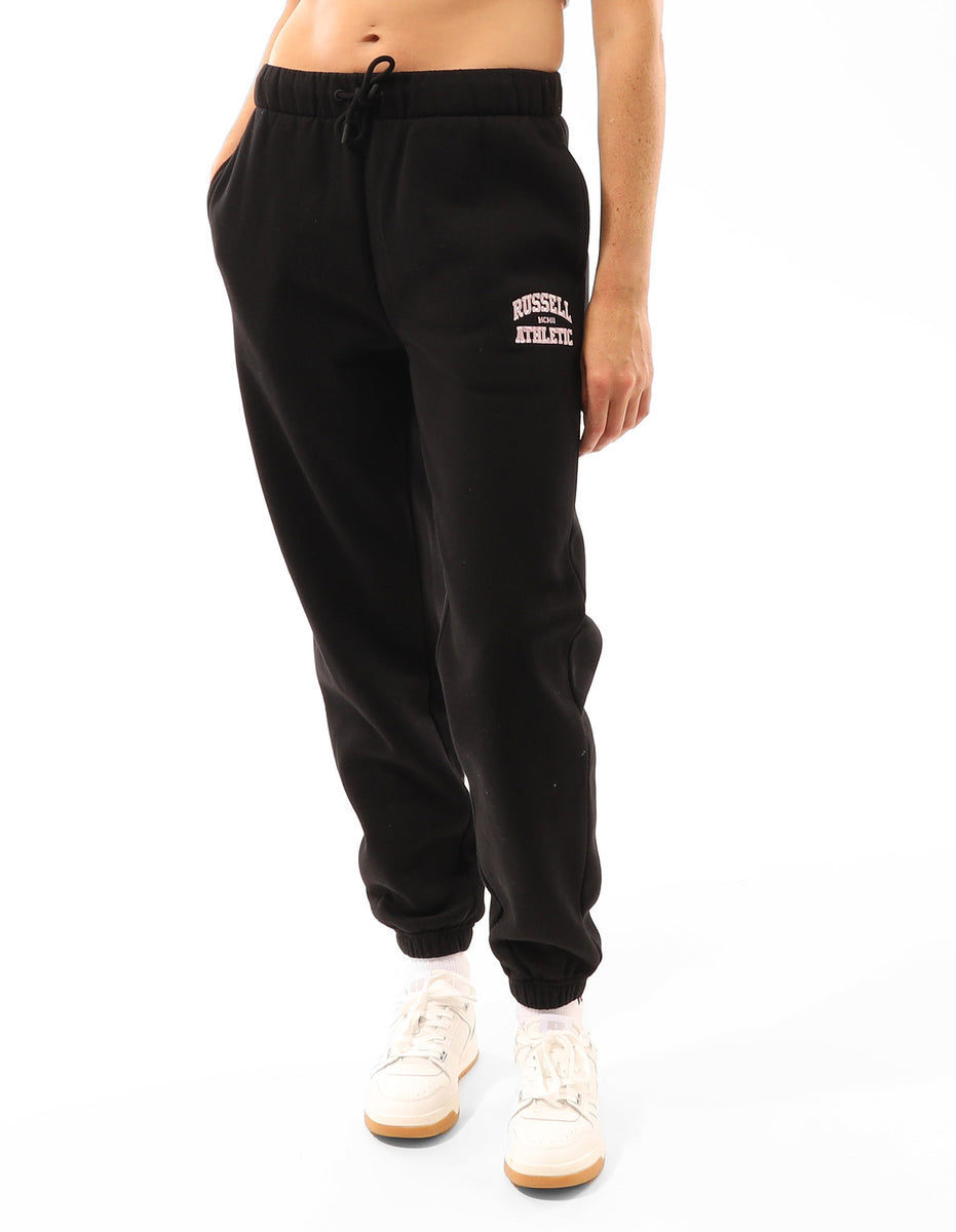 Dámské Track pants Russell Athletic Seattle Arch Baggy Černé | OAZ-947352