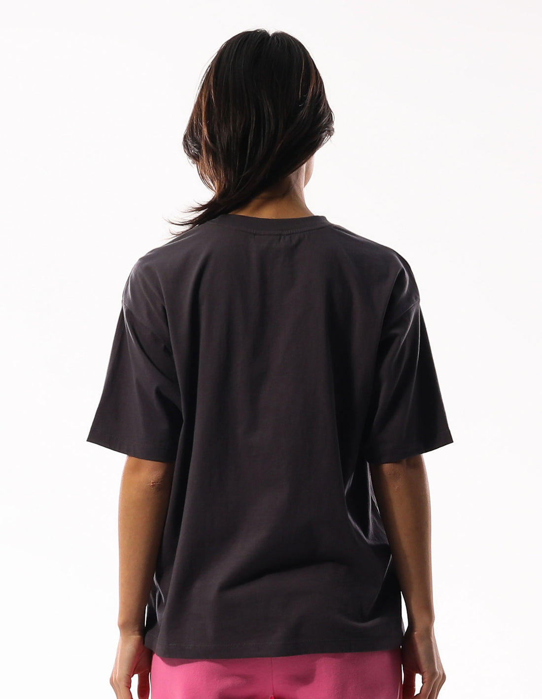 Dámské Tričko Russell Athletic Annie Oversized Tmavě Šedé | NBO-267581