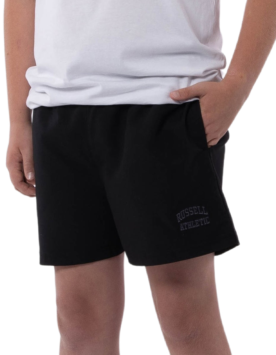 Dětské Kraťasy Russell Athletic Core Unisex Youth Woven Černé | MIU-250869