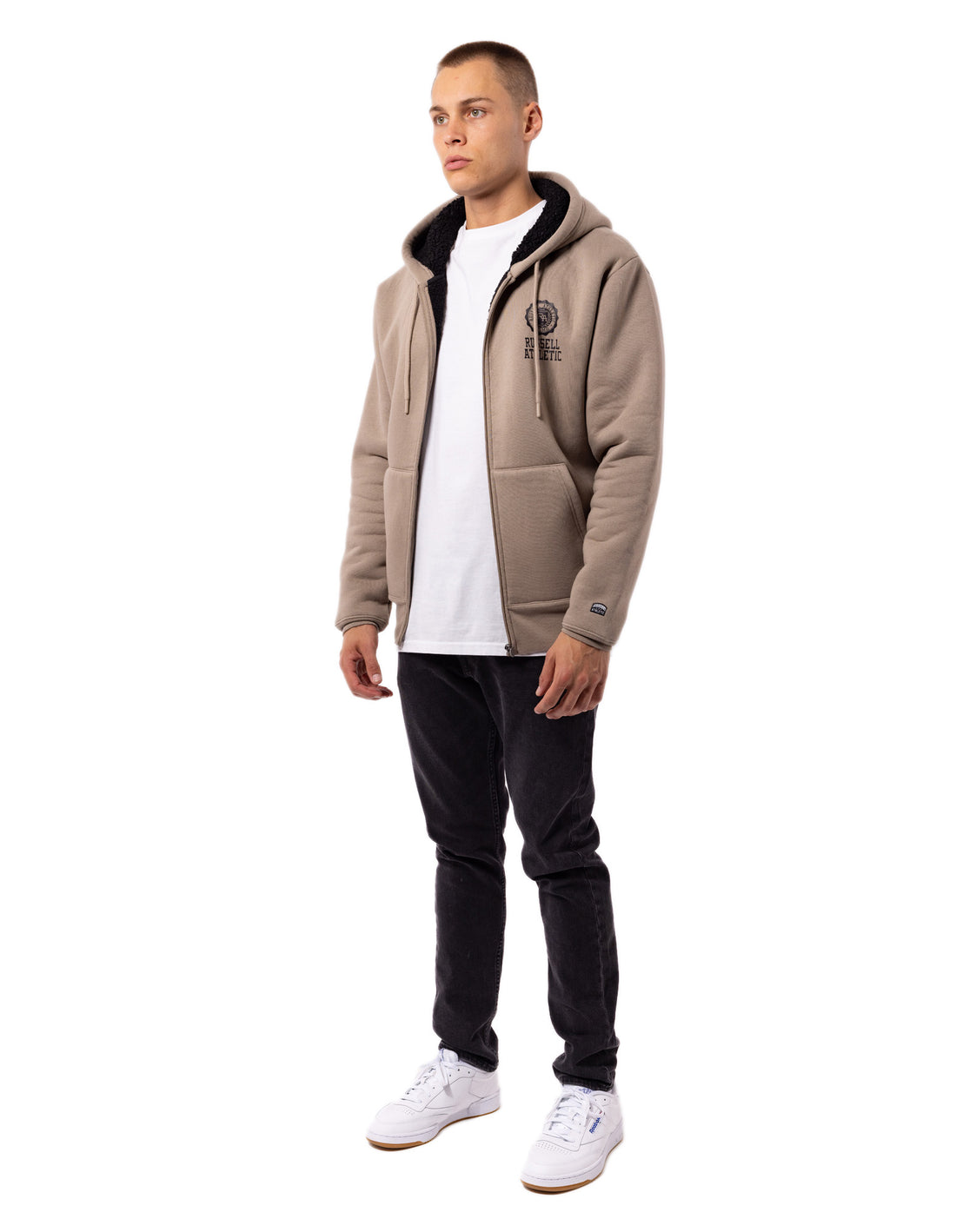 Pánské Bundy Russell Athletic Collegiate Sherpa Hnědé | OEJ-509813