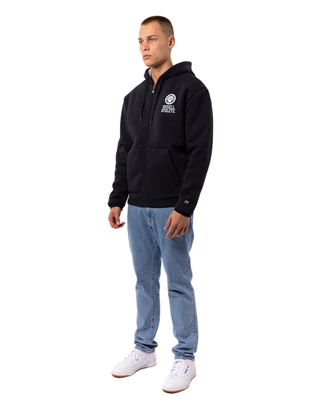 Pánské Bundy Russell Athletic Collegiate Sherpa Černé | HNJ-436275