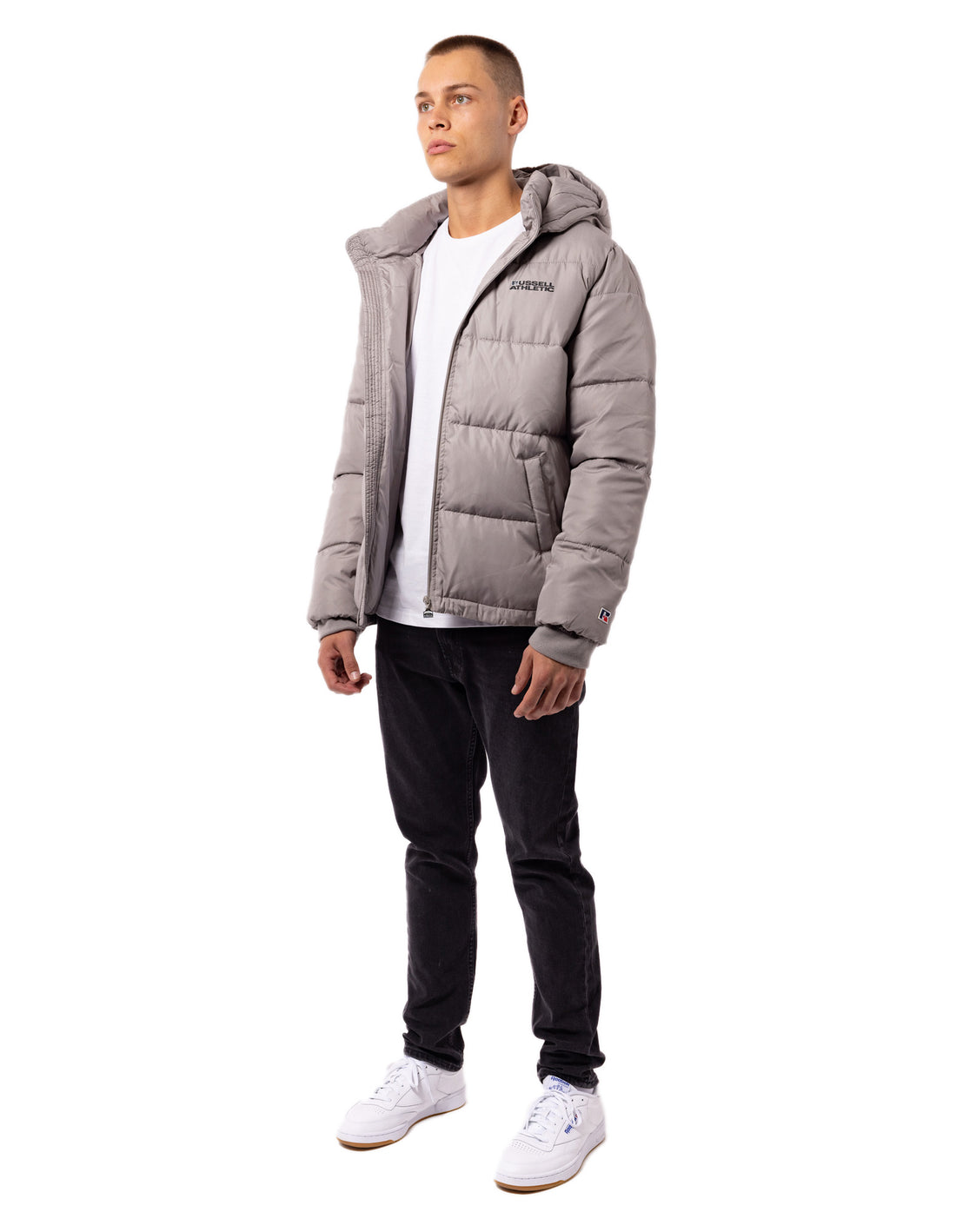 Pánské Bundy Russell Athletic Hamptonin Timber Světle Šedé Hnědé | UXI-413897