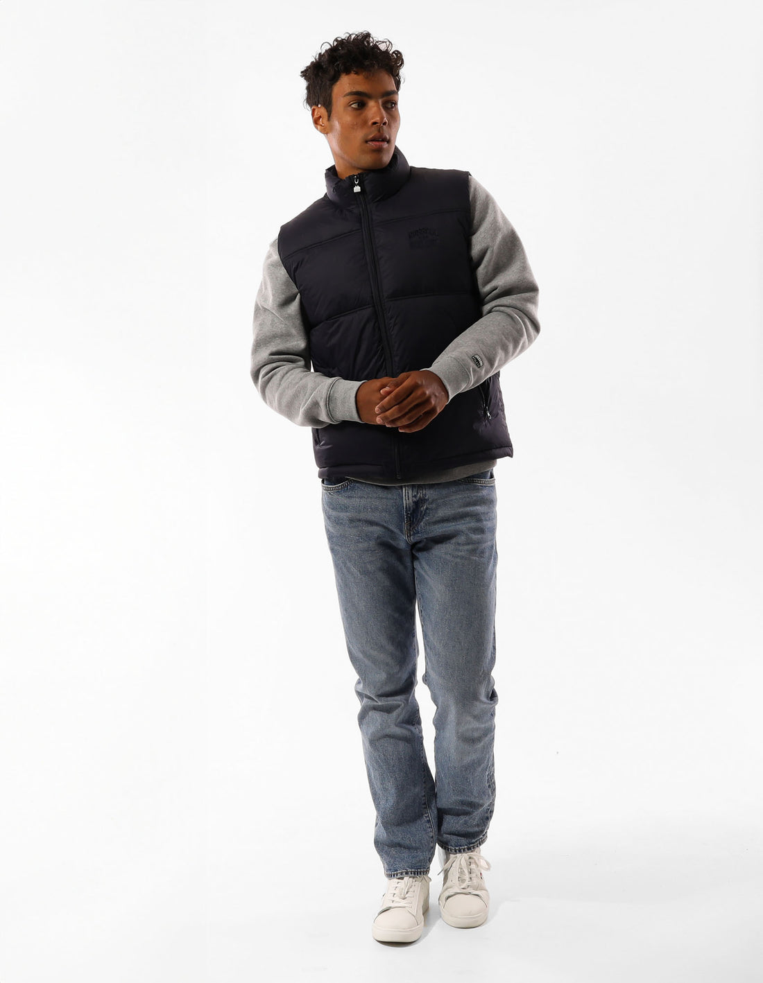 Pánské Bundy Russell Athletic Kennedy Vest Tmavě Blankyt | ZVJ-519076