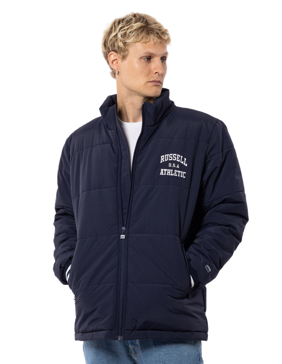 Pánské Bundy Russell Athletic Klute Tmavě Blankyt | WCV-675184