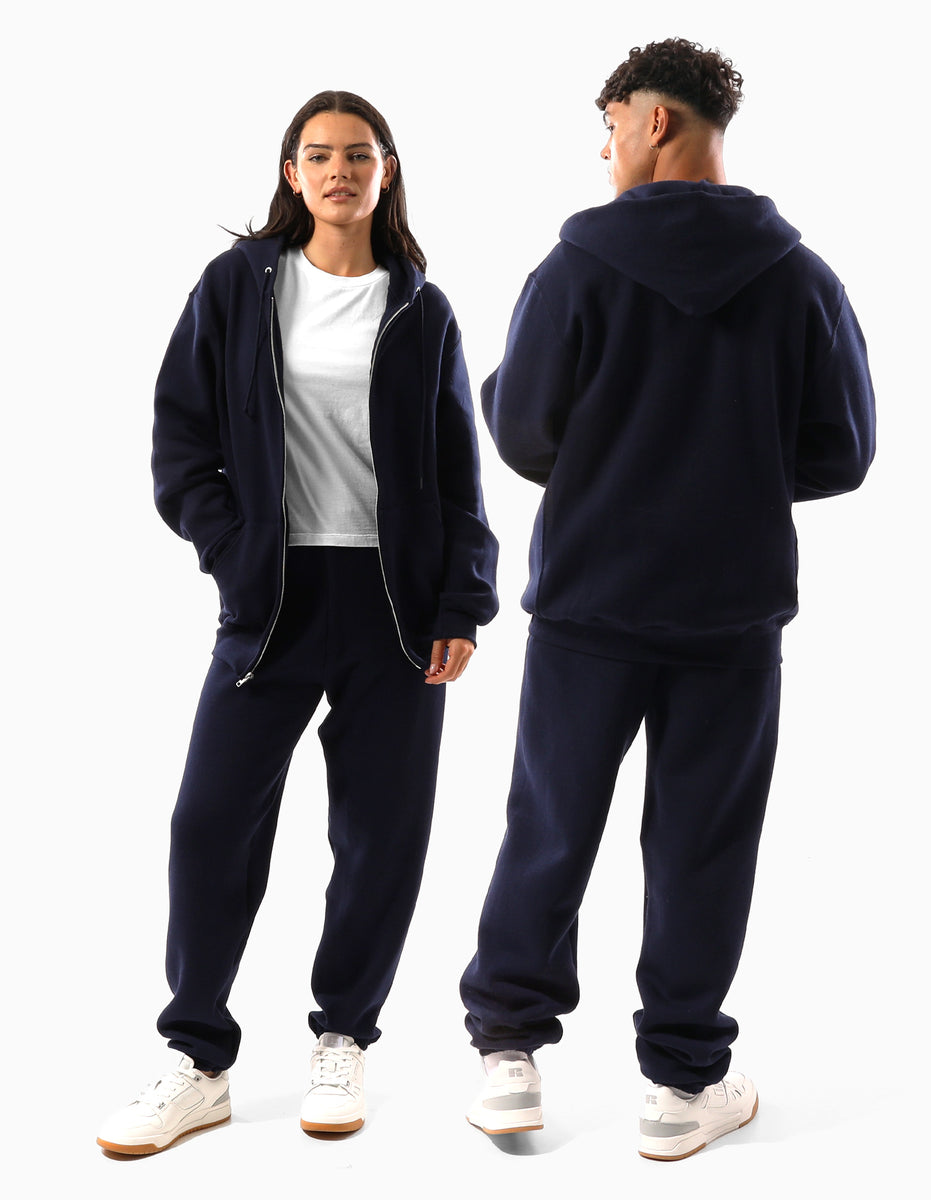 Pánské Bundy Russell Athletic Unisex Dri Tmavě Blankyt | EFP-612583