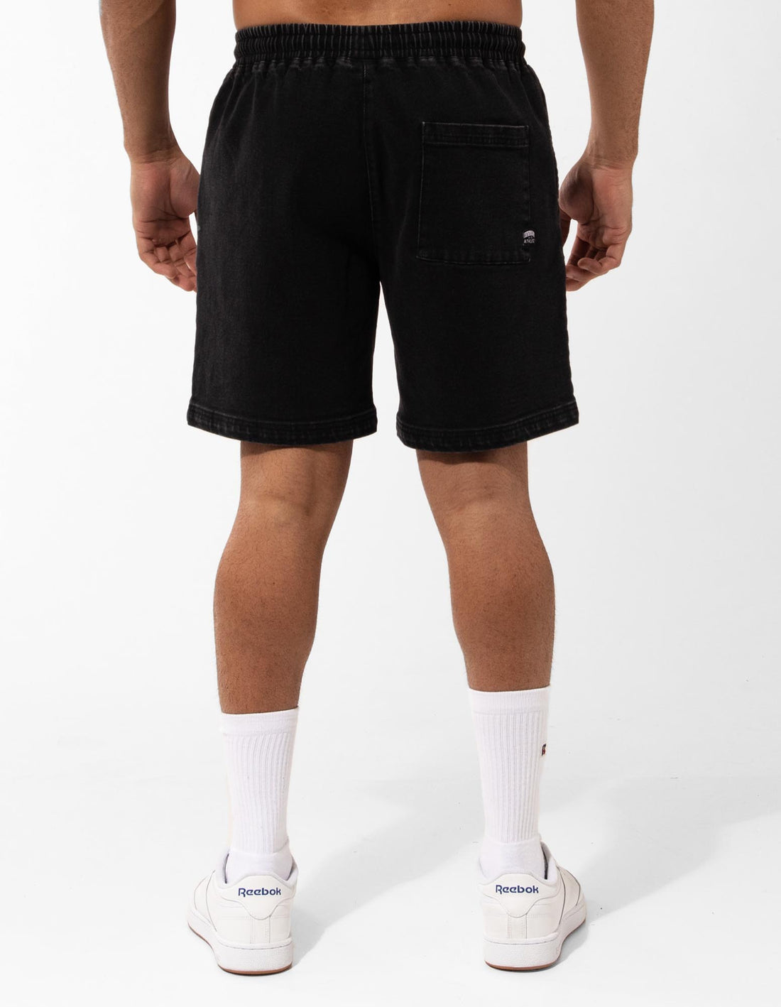 Pánské Kraťasy Russell Athletic Calabasas Denim Černé | HOF-429086