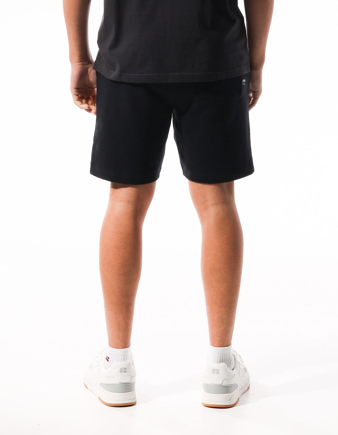 Pánské Kraťasy Russell Athletic R Logo Redeemer Šedé | SRO-093487