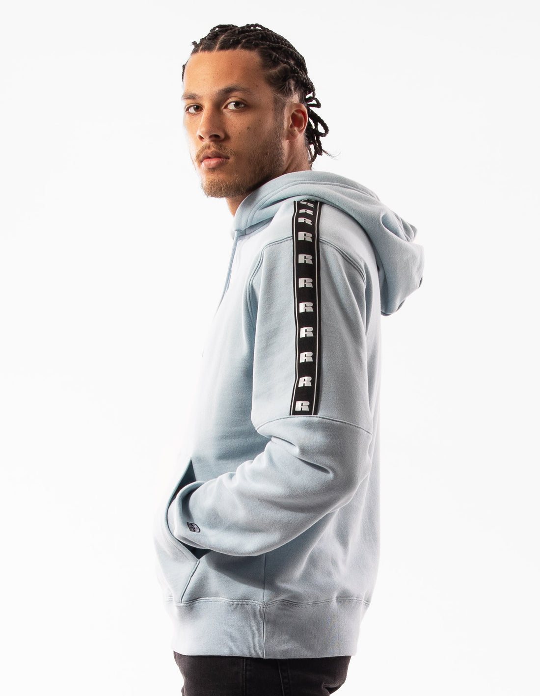 Pánské Mikina s Kapucí Russell Athletic Batten Blankyt | FMK-084276