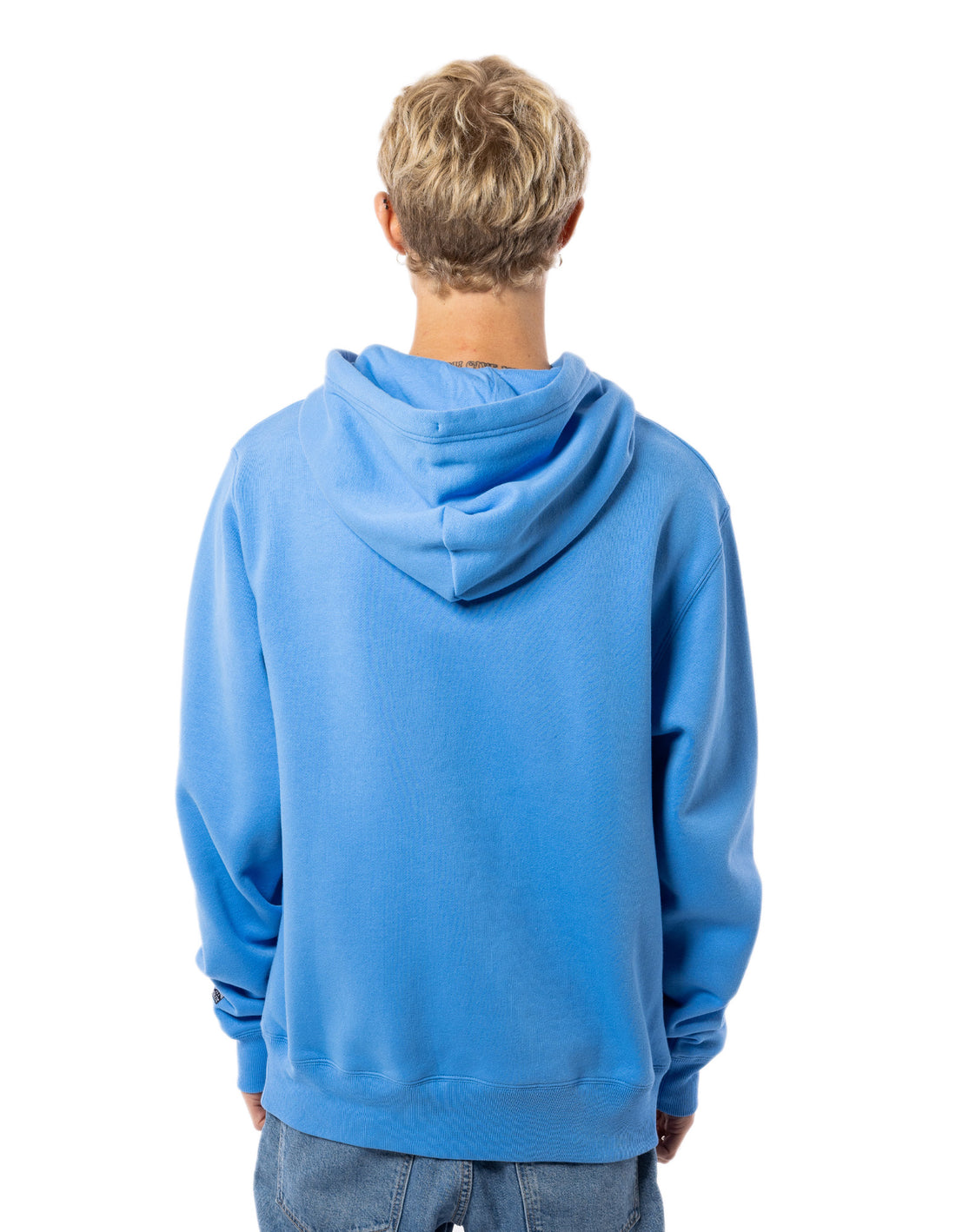 Pánské Mikina s Kapucí Russell Athletic Collegiate Blankyt | NGH-521864